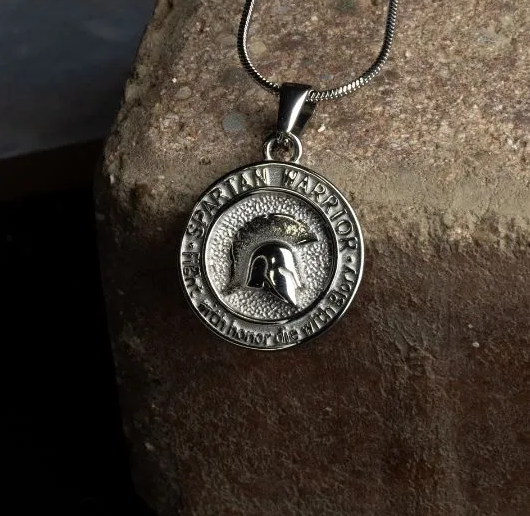 Spartan Pendant Silver