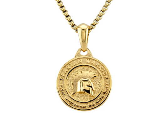 Spartan Pendant Gold