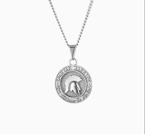 Spartan Pendant Silver