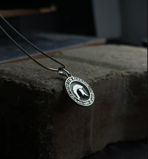 Spartan Pendant Silver