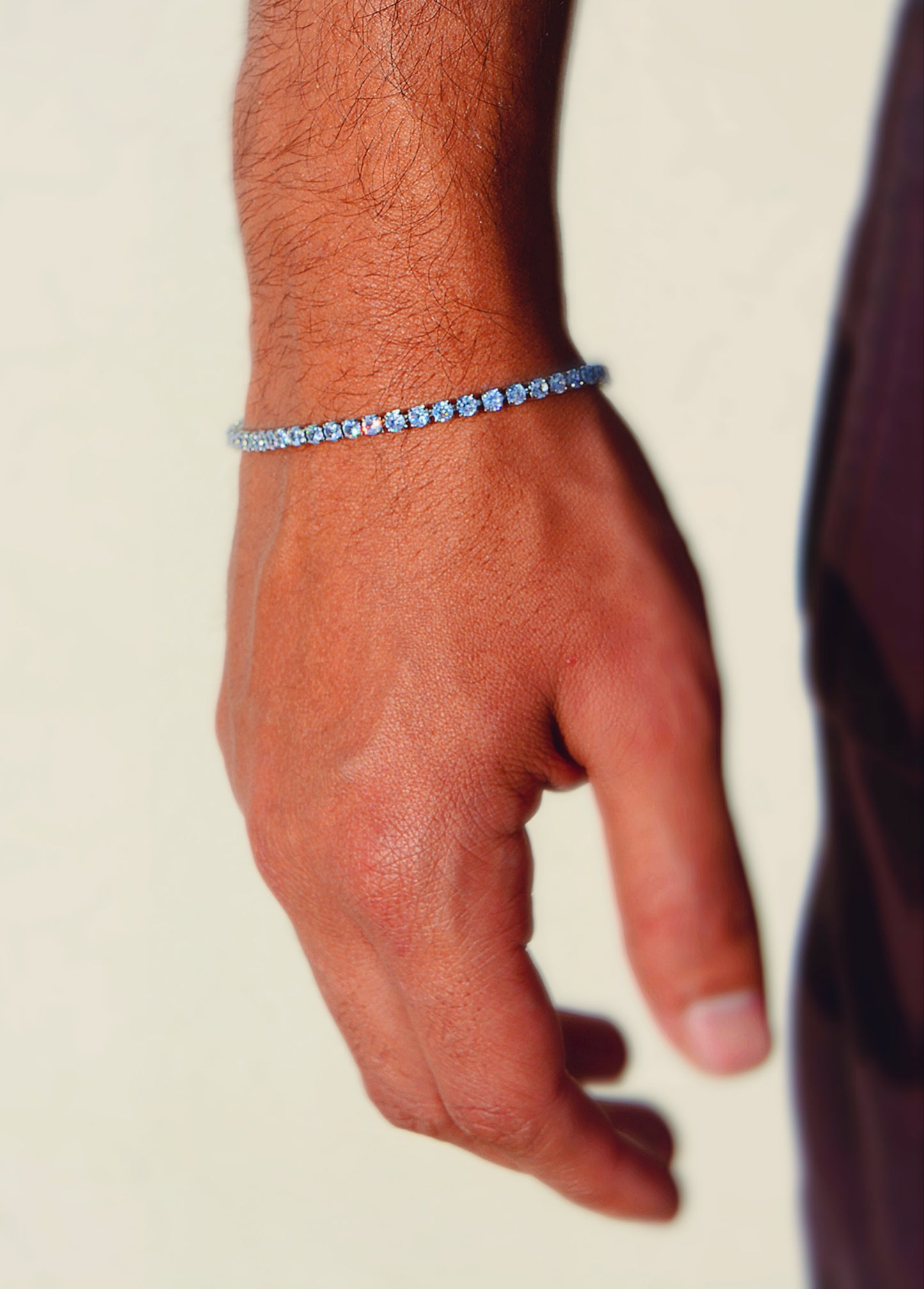 Tennis Bracelet Silver Minimal - 2MM