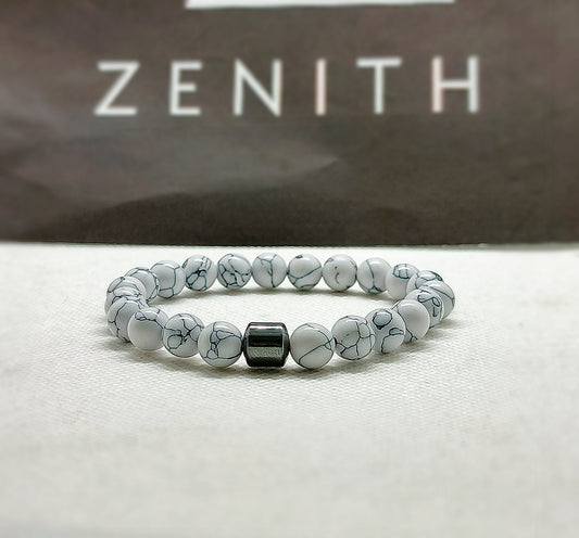 White Howlite Bracelet