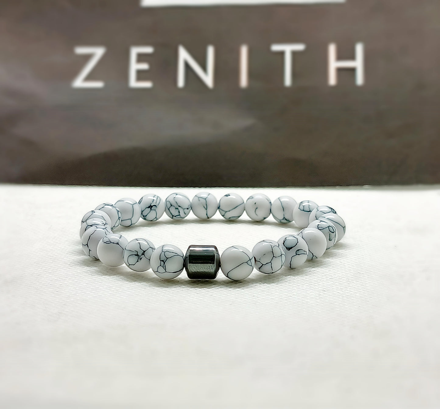 White Howlite Bracelet